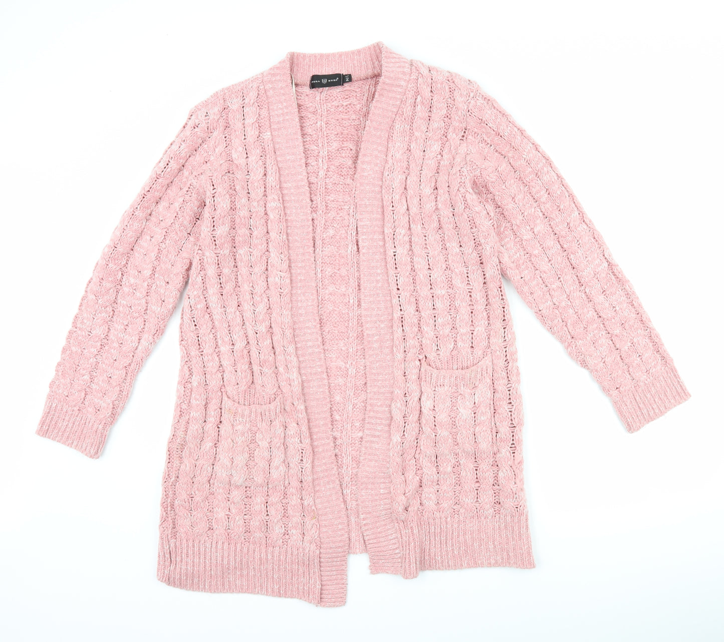 Pure Moda Womens Pink   Cardigan Jumper Size M