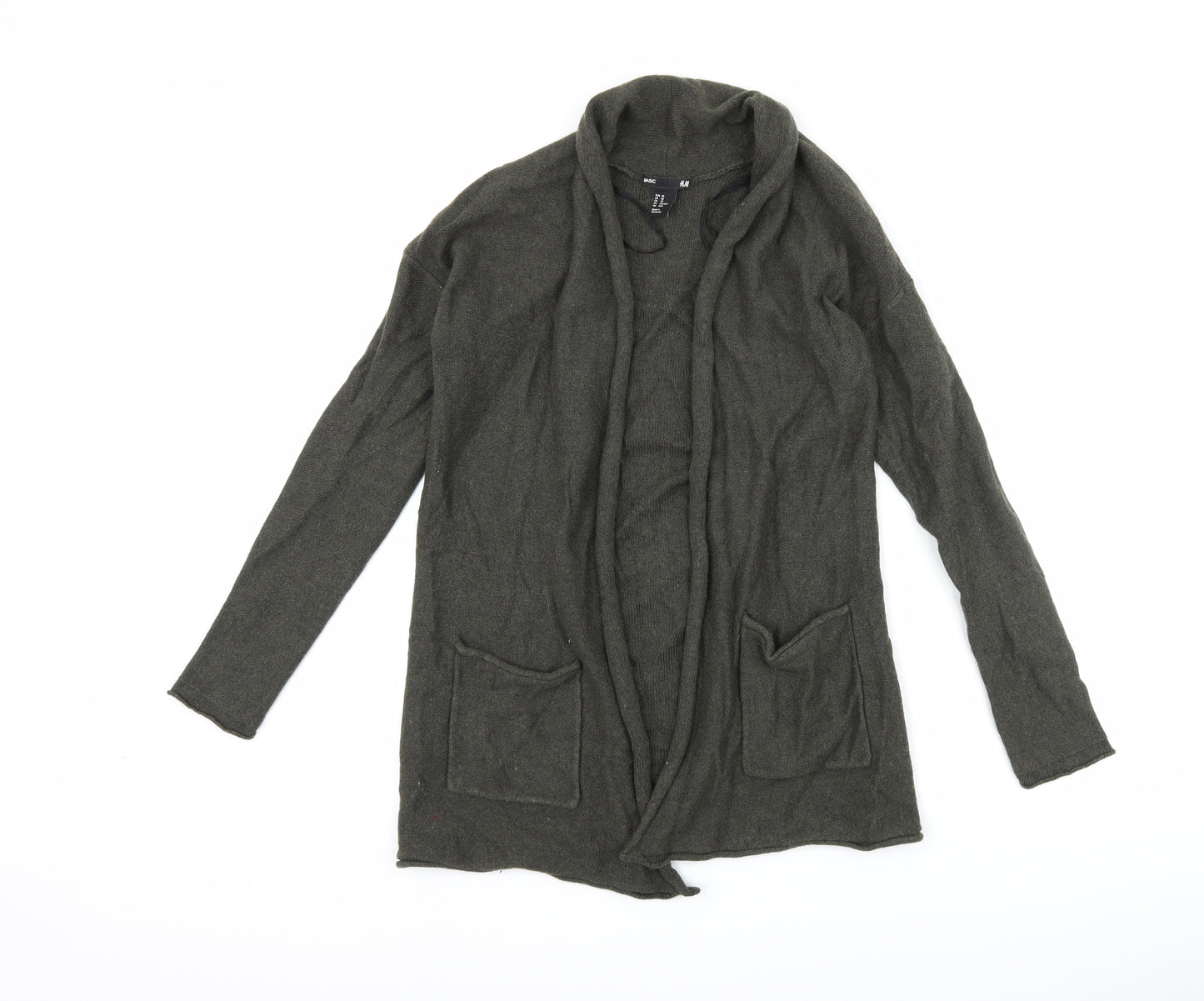 H&M Womens Grey   Cardigan Jumper Size XS