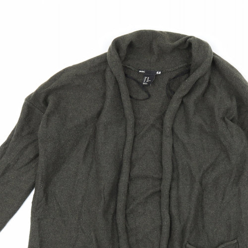 H&M Womens Grey   Cardigan Jumper Size XS
