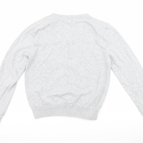 H&M Womens Grey   Cardigan Jumper Size M