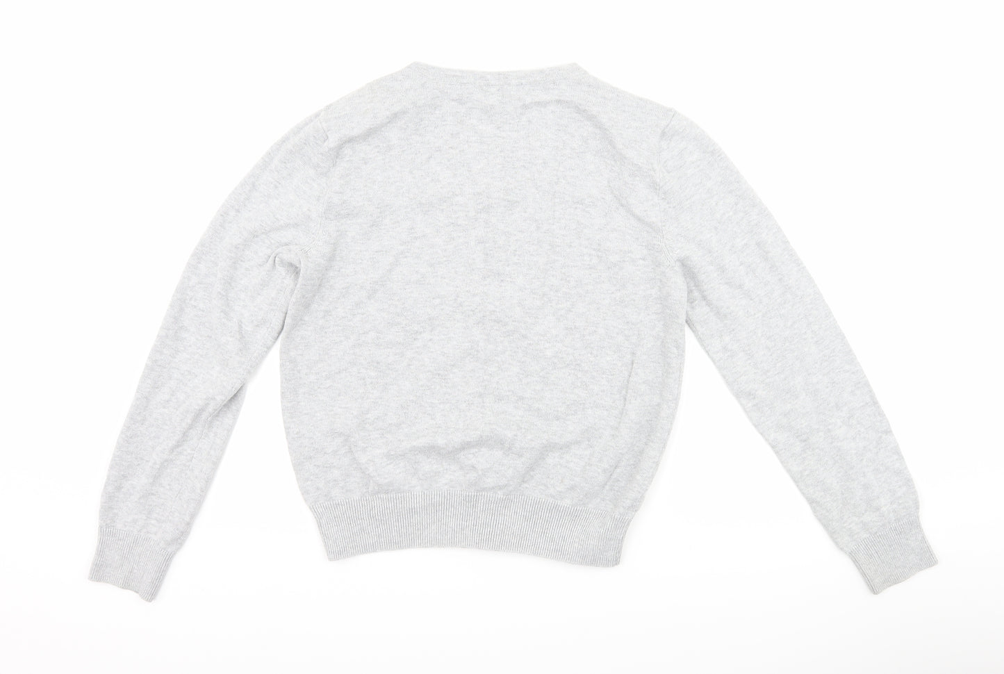 H&M Womens Grey   Cardigan Jumper Size M