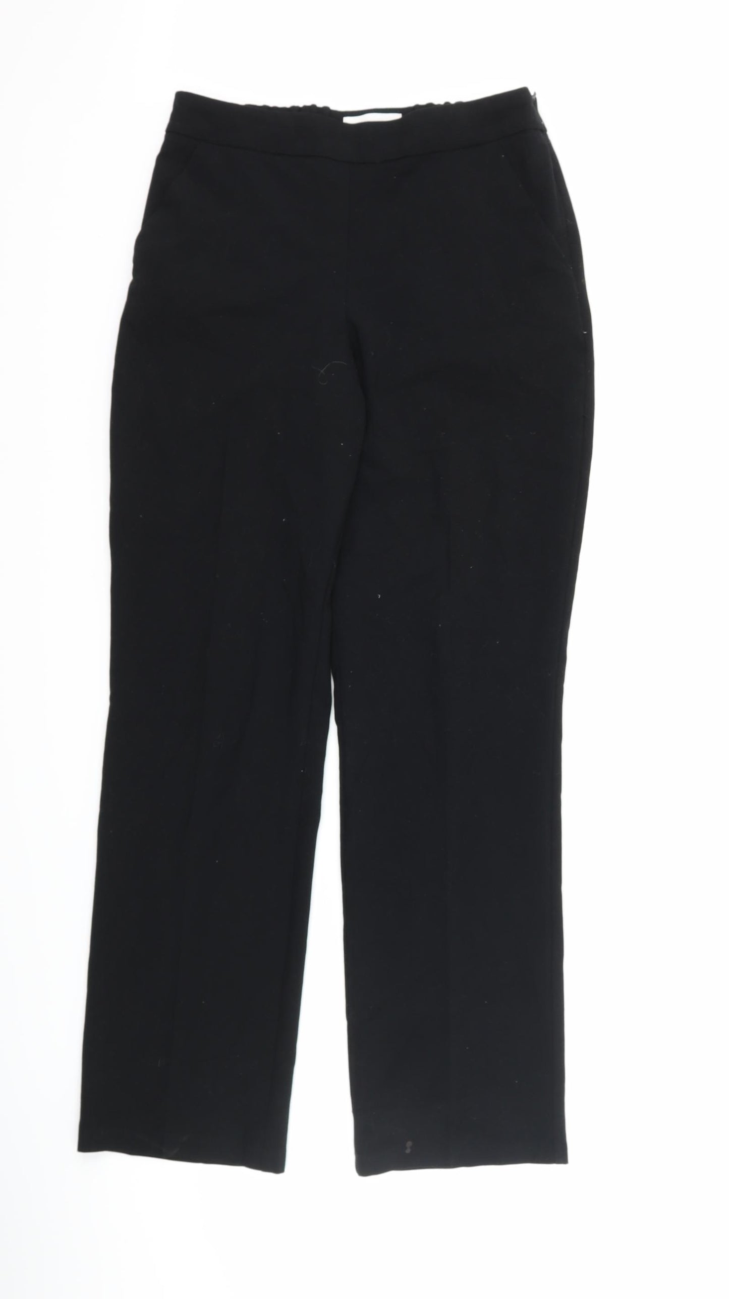 Marks and Spencer Womens Black   Trousers  Size 8 L29 in