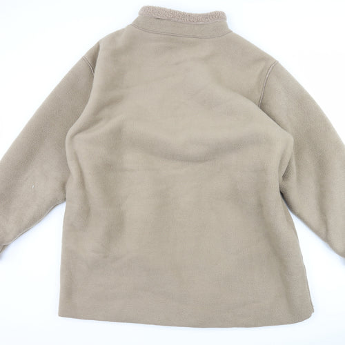 Unity Womens Brown  Fleece Jacket  Size 22