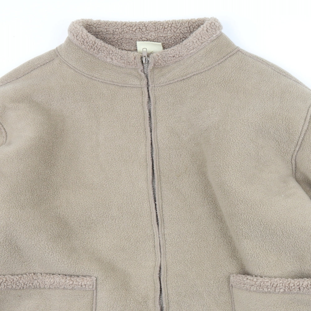 Unity Womens Brown  Fleece Jacket  Size 22