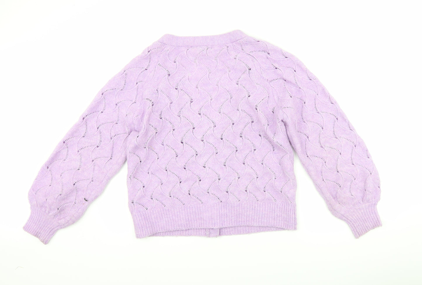 George Womens Purple   Cardigan Jumper Size M