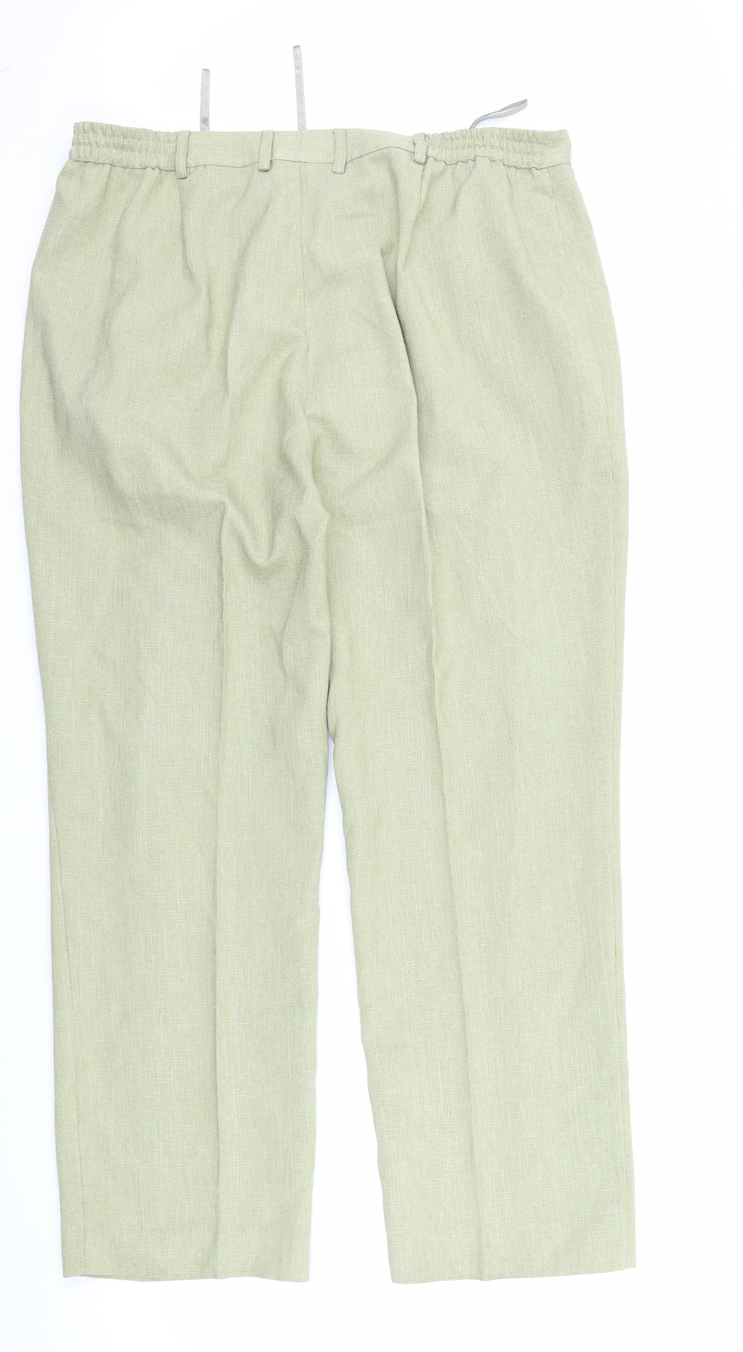 Preworn Womens Green   Trousers  Size 20 L28 in