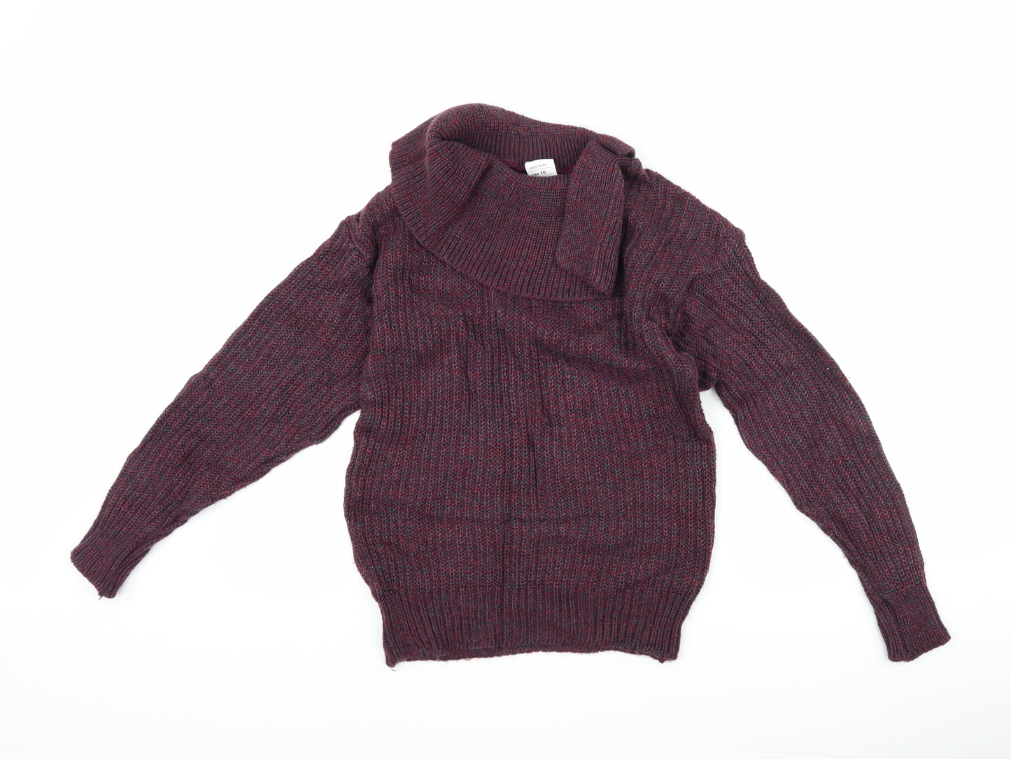 Preworn Womens Purple   Pullover Jumper Size 10