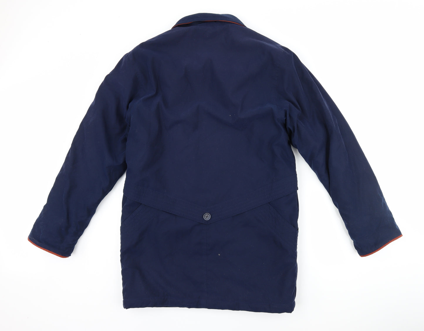style file Womens Blue   Overcoat Coat Size 10