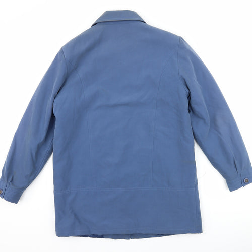 JBC Collection Womens Blue   Overcoat Coat Size 10