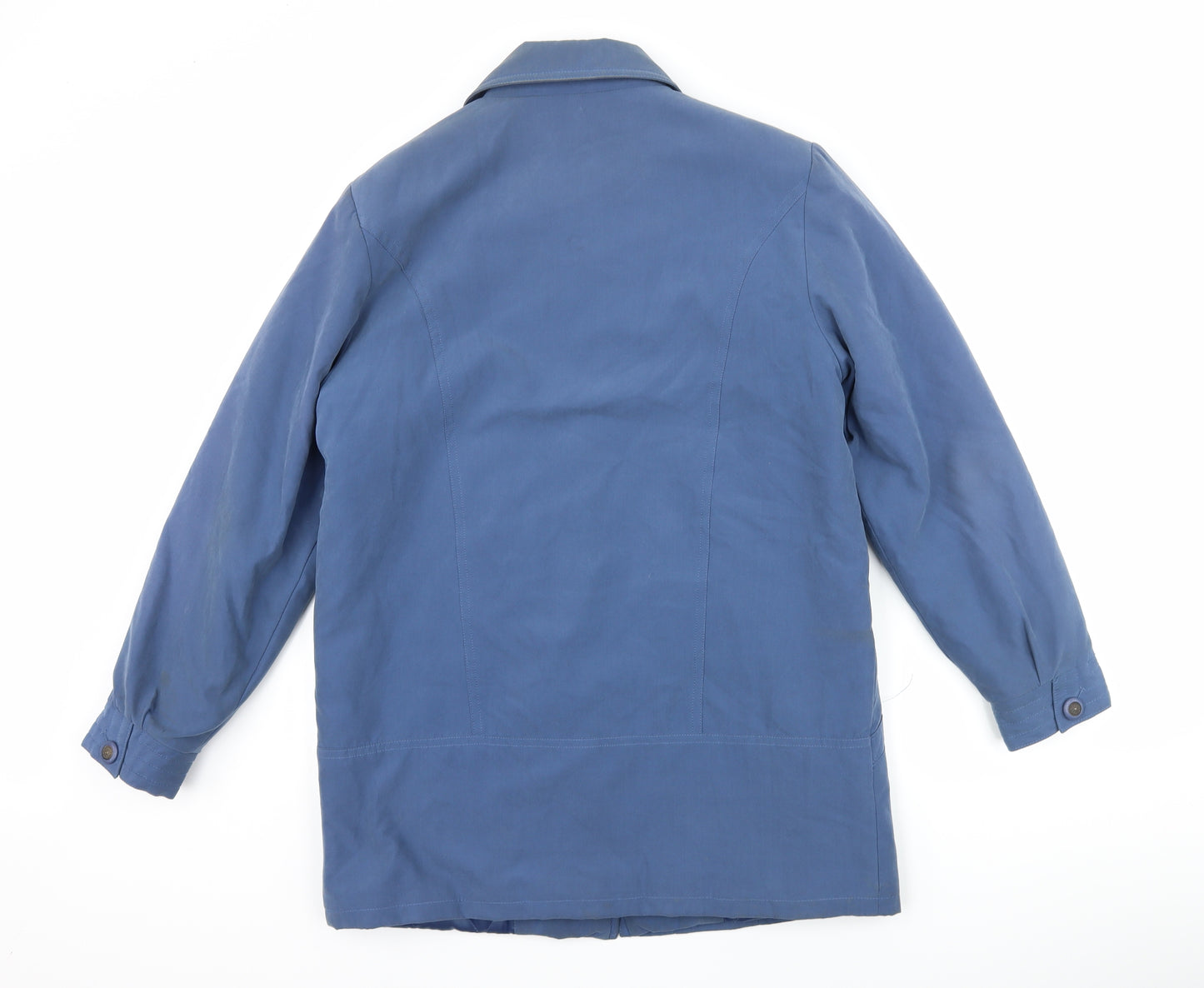 JBC Collection Womens Blue   Overcoat Coat Size 10