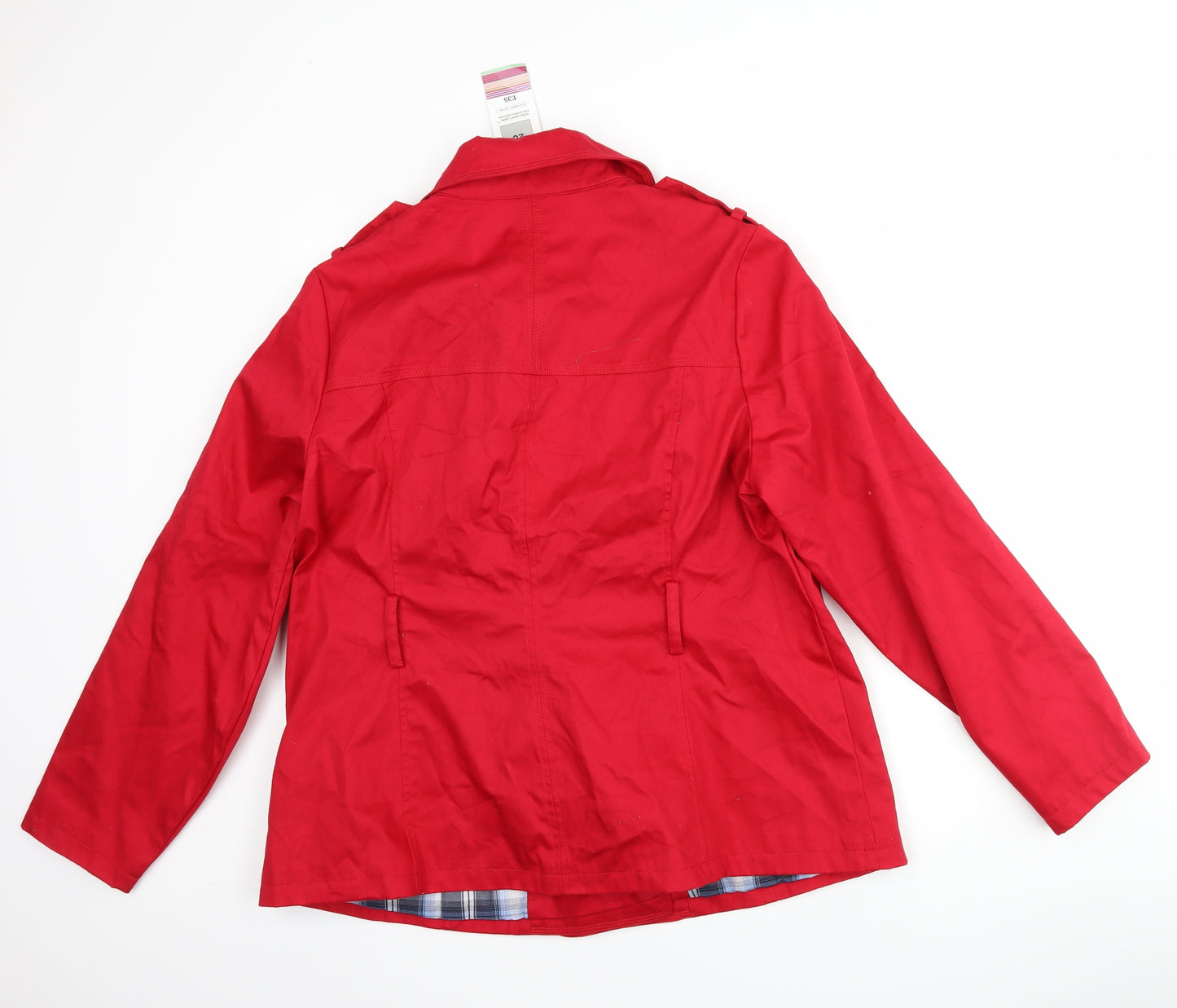 Marks and Spencer Womens Red   Pea Coat Coat Size 20