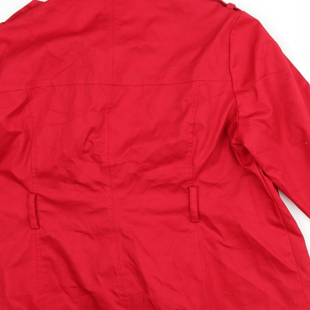 Marks and Spencer Womens Red   Pea Coat Coat Size 20