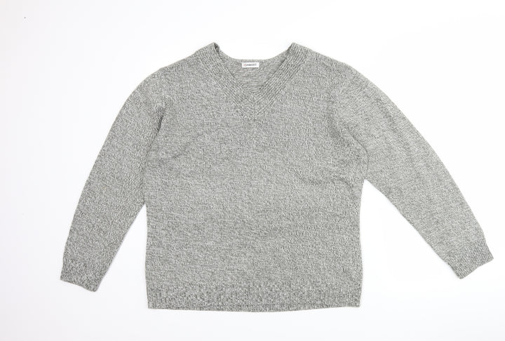 Damart Womens Grey Pullover Jumper Size 18