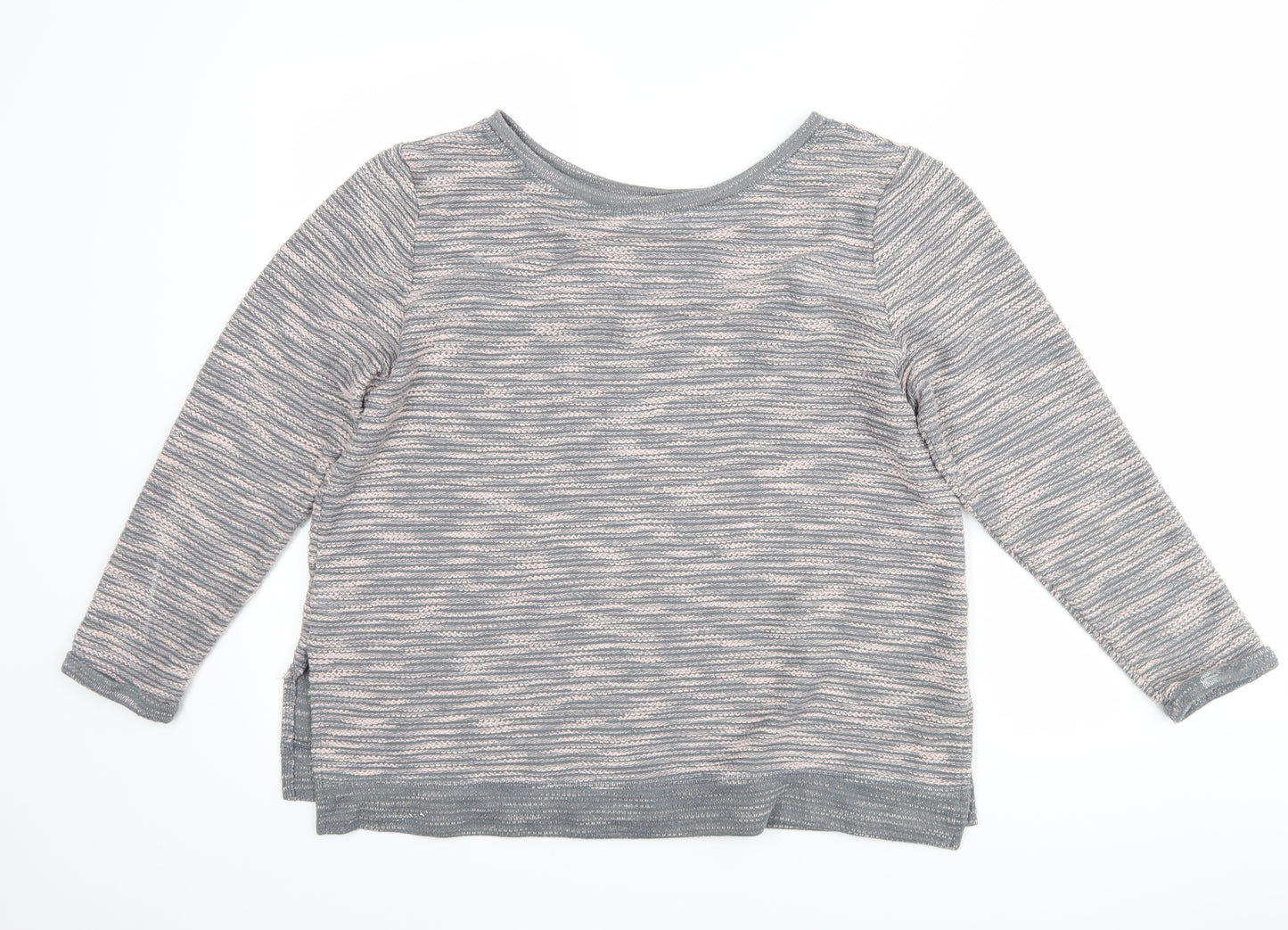 H&M Womens Grey   Pullover Jumper Size S