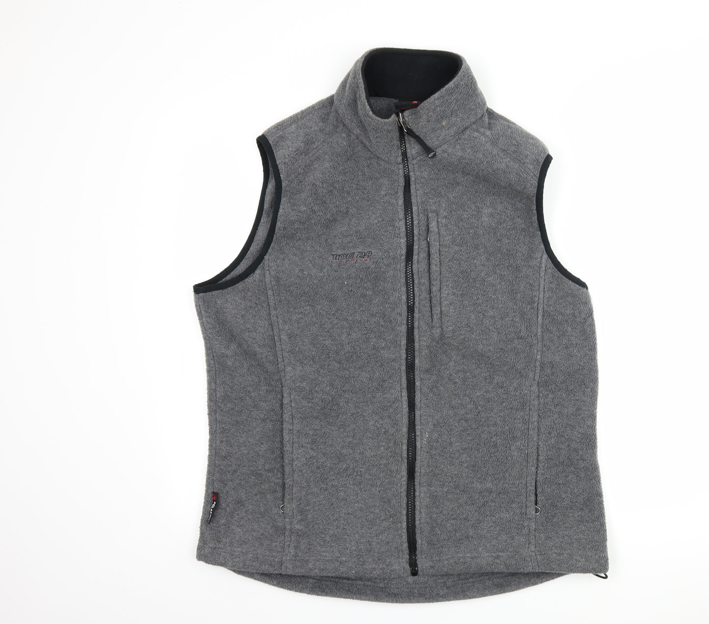 Tog24 Mens Grey  Fleece Gilet Jacket Size L