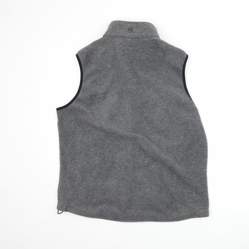 Tog24 Mens Grey  Fleece Gilet Jacket Size L