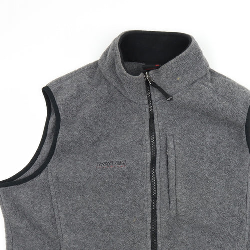 Tog24 Mens Grey  Fleece Gilet Jacket Size L