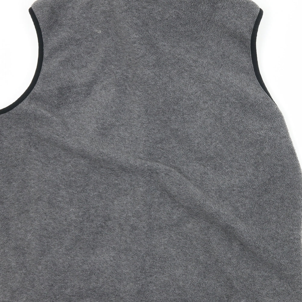 Tog24 Mens Grey  Fleece Gilet Jacket Size L