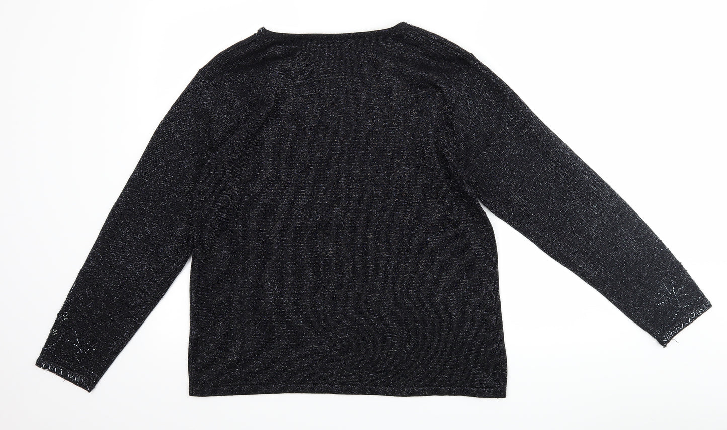 Bonmarché Womens Black   Pullover Jumper Size M
