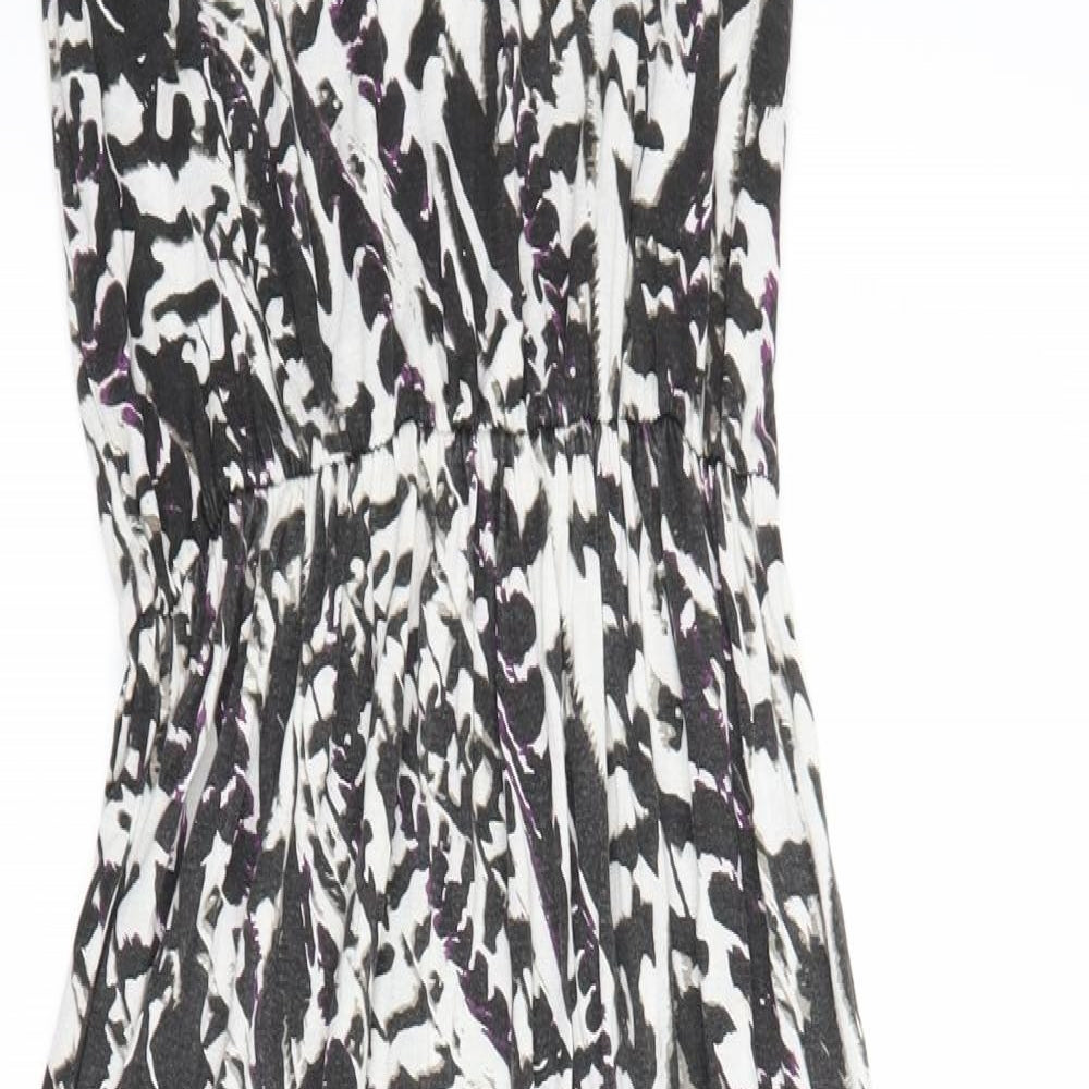 Atmosphere Womens Black Geometric  Tank Dress  Size 8