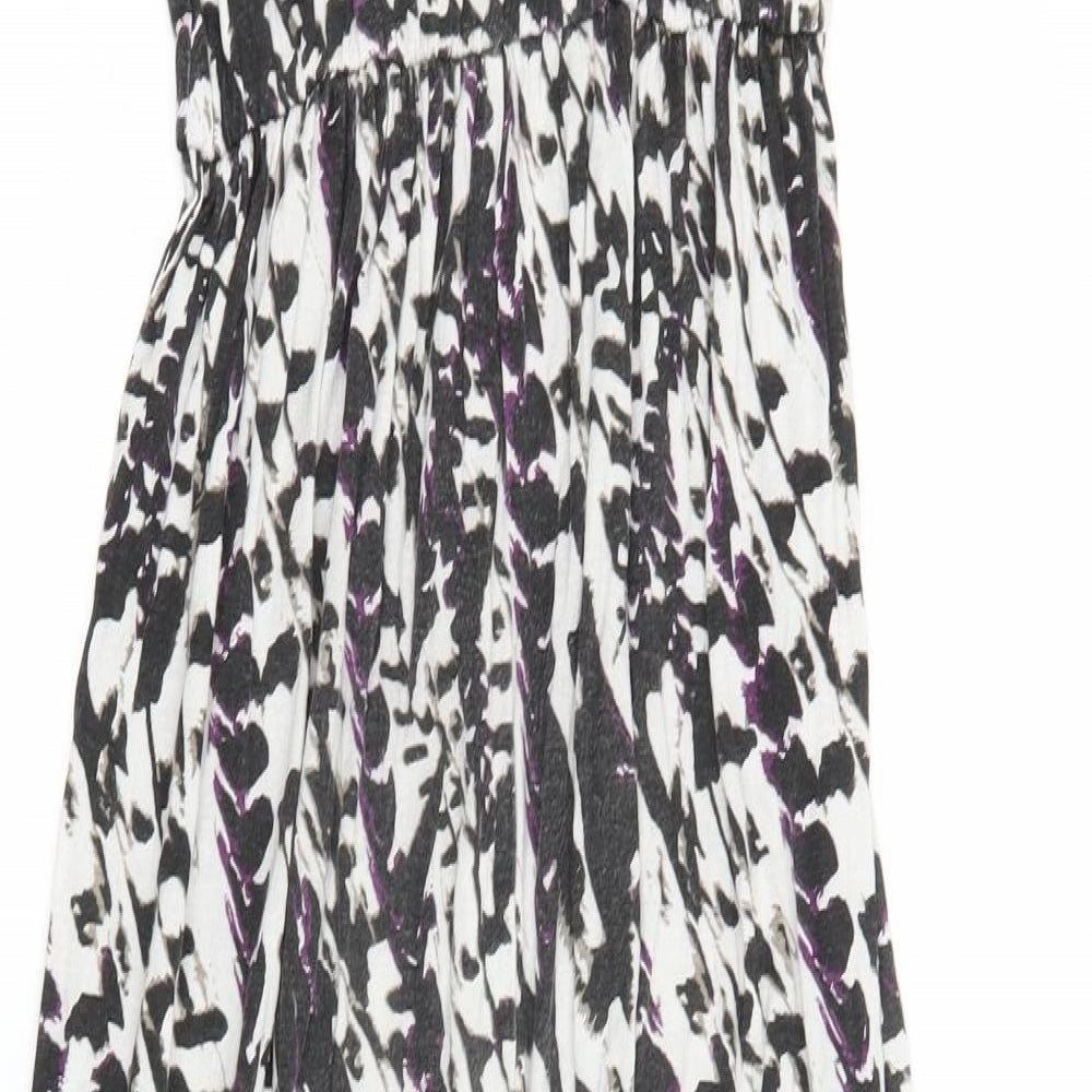 Atmosphere Womens Black Geometric  Tank Dress  Size 8