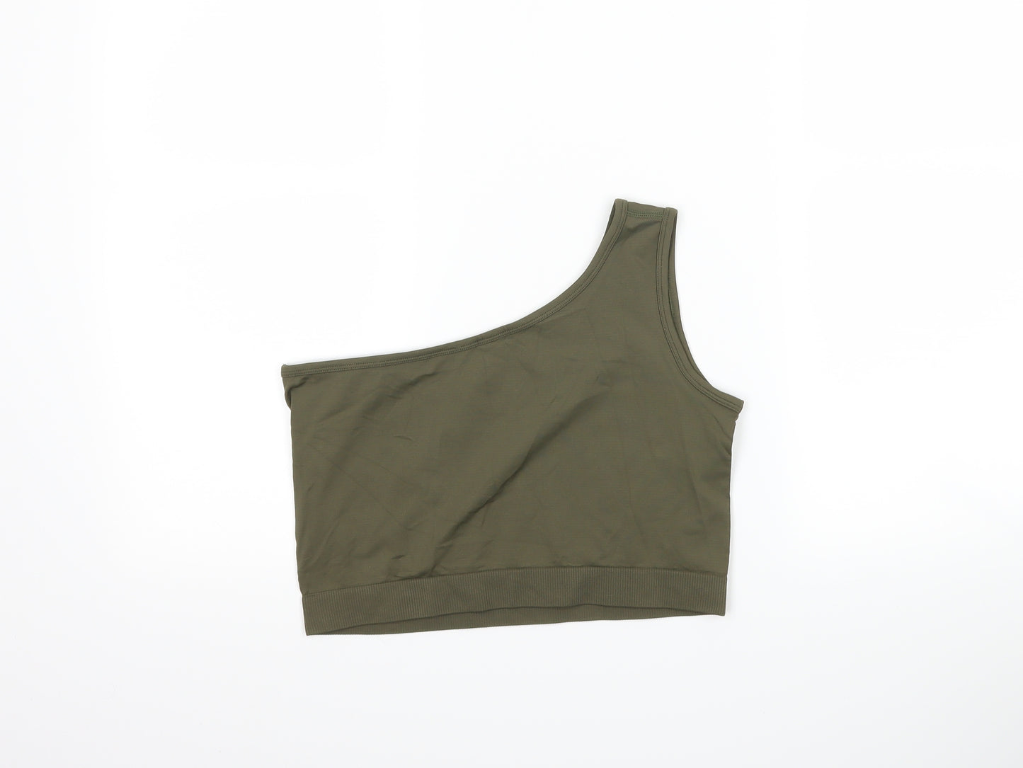 HELMUT LANG Womens Green   Cropped Tank Size M