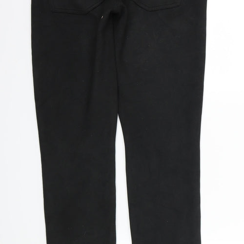 7 For All Mankind Womens Black   Trousers  Size 30 L27 in