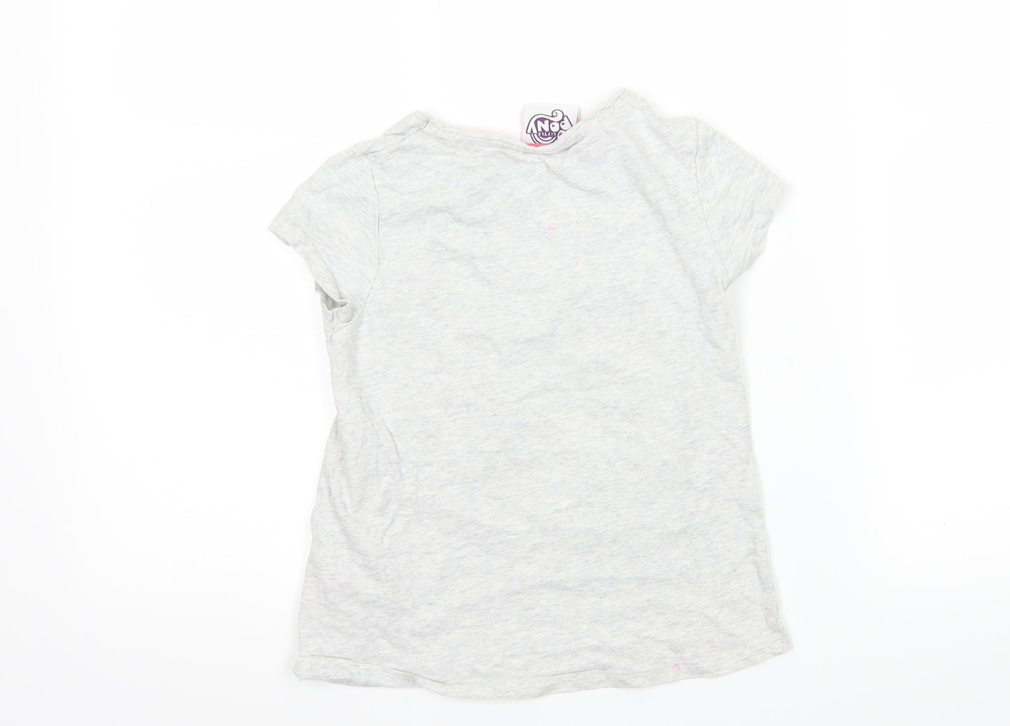 F&F Girls Grey   Basic T-Shirt Size 5-6 Years  - My Little Pony