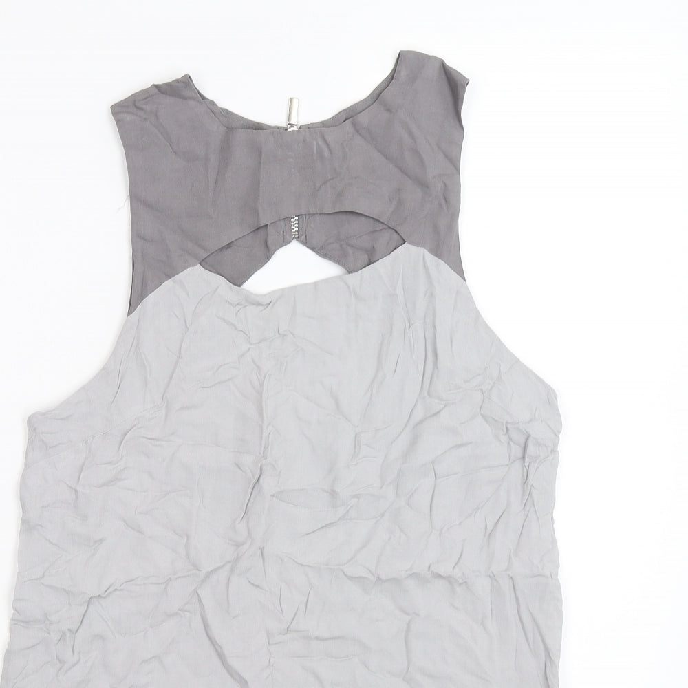 Cooperative Womens Grey   Basic T-Shirt Size S
