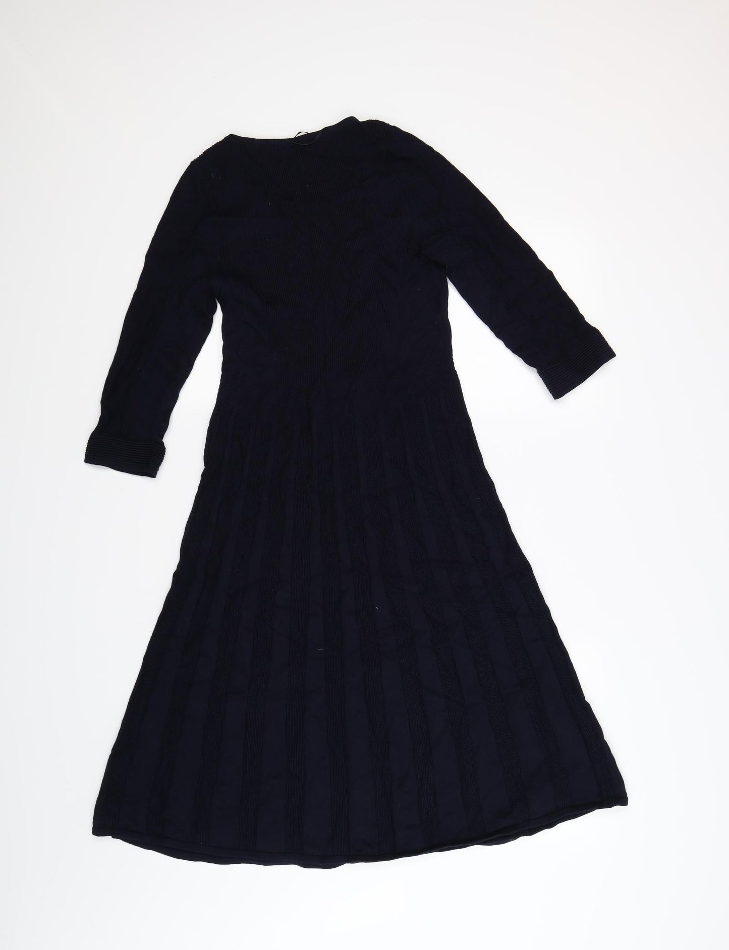Per Una Womens Blue Striped  Jumper Dress  Size 10