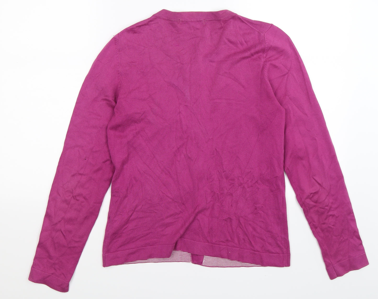 Boden Womens Purple  Knit Cardigan Jumper Size 12