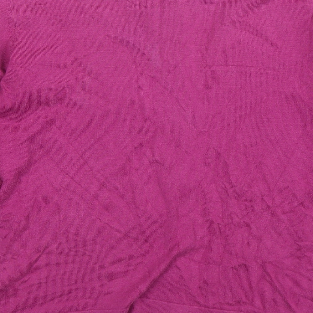 Boden Womens Purple  Knit Cardigan Jumper Size 12