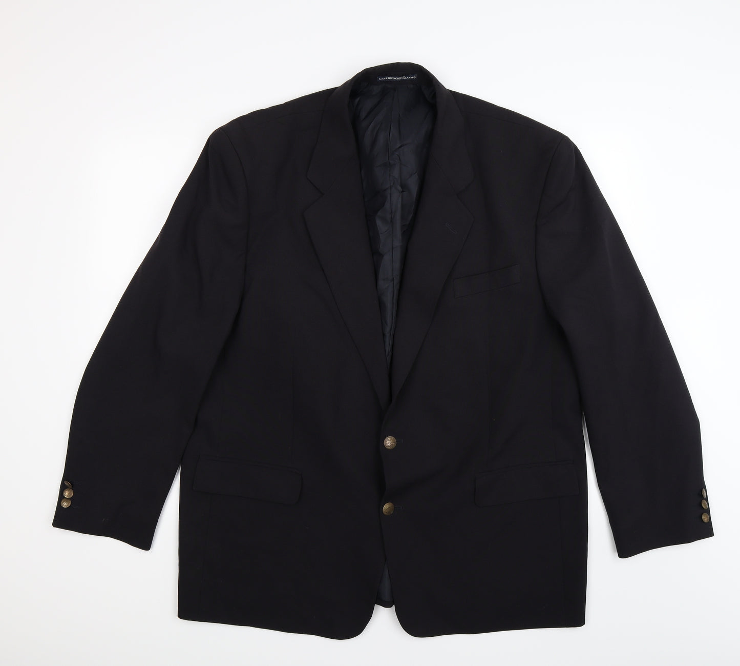greewoods Mens Blue   Jacket Suit Jacket Size 46