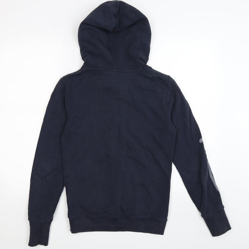 Superdry Mens Blue  Jersey Jacket  Size XS