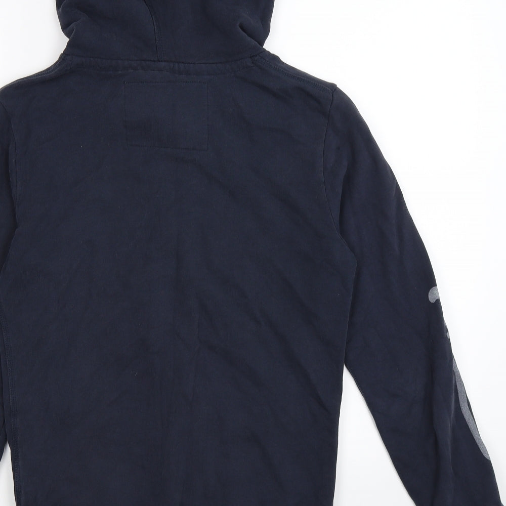 Superdry Mens Blue  Jersey Jacket  Size XS