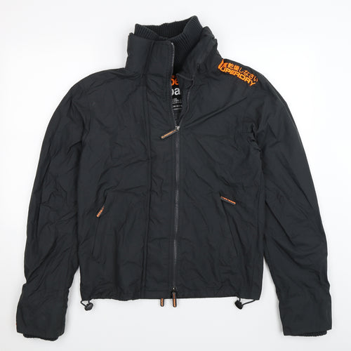 Superdry Mens Black   Windbreaker Jacket Size S
