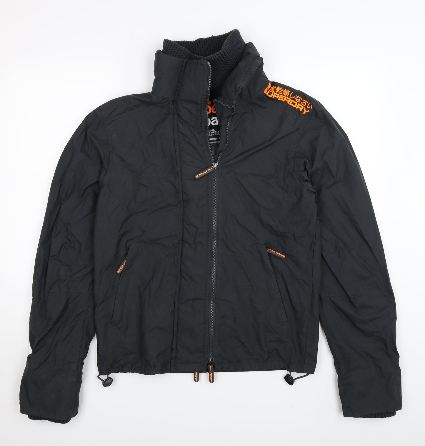 Superdry Mens Black   Windbreaker Jacket Size S
