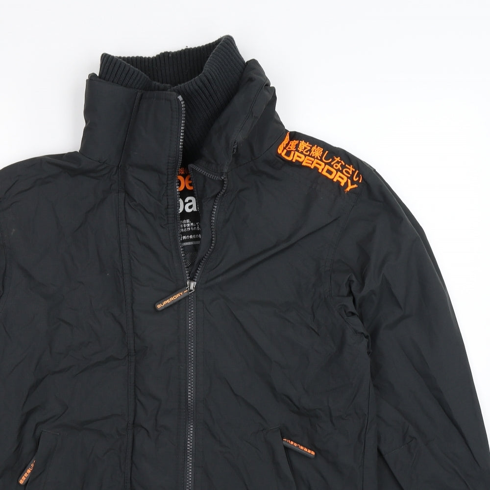 Superdry Mens Black   Windbreaker Jacket Size S