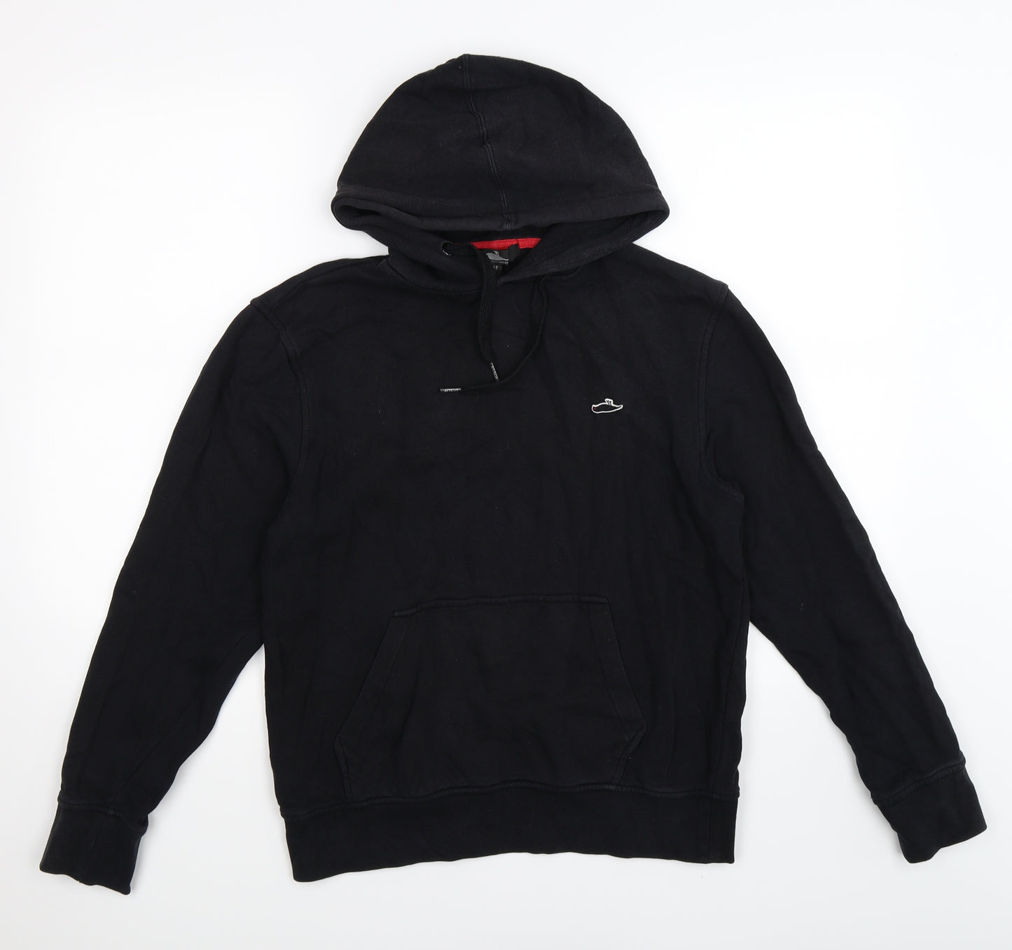 Needle & Thread Mens Black  Jersey Pullover Hoodie Size M