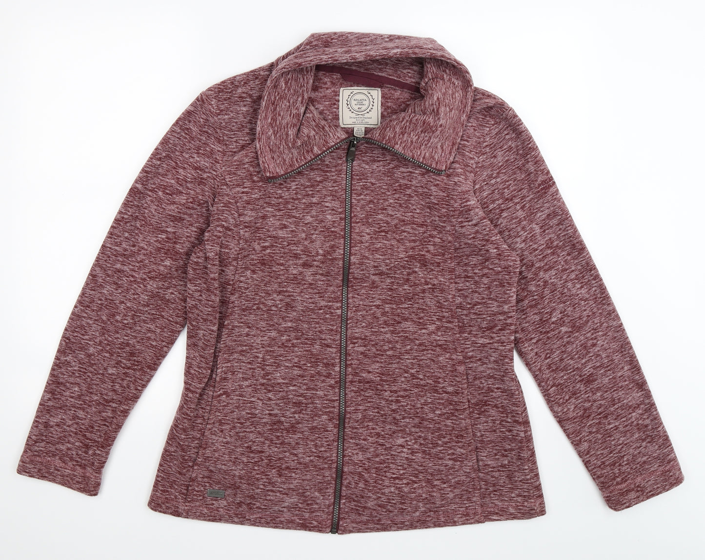 Regatta Womens Red  Fleece Jacket  Size 16