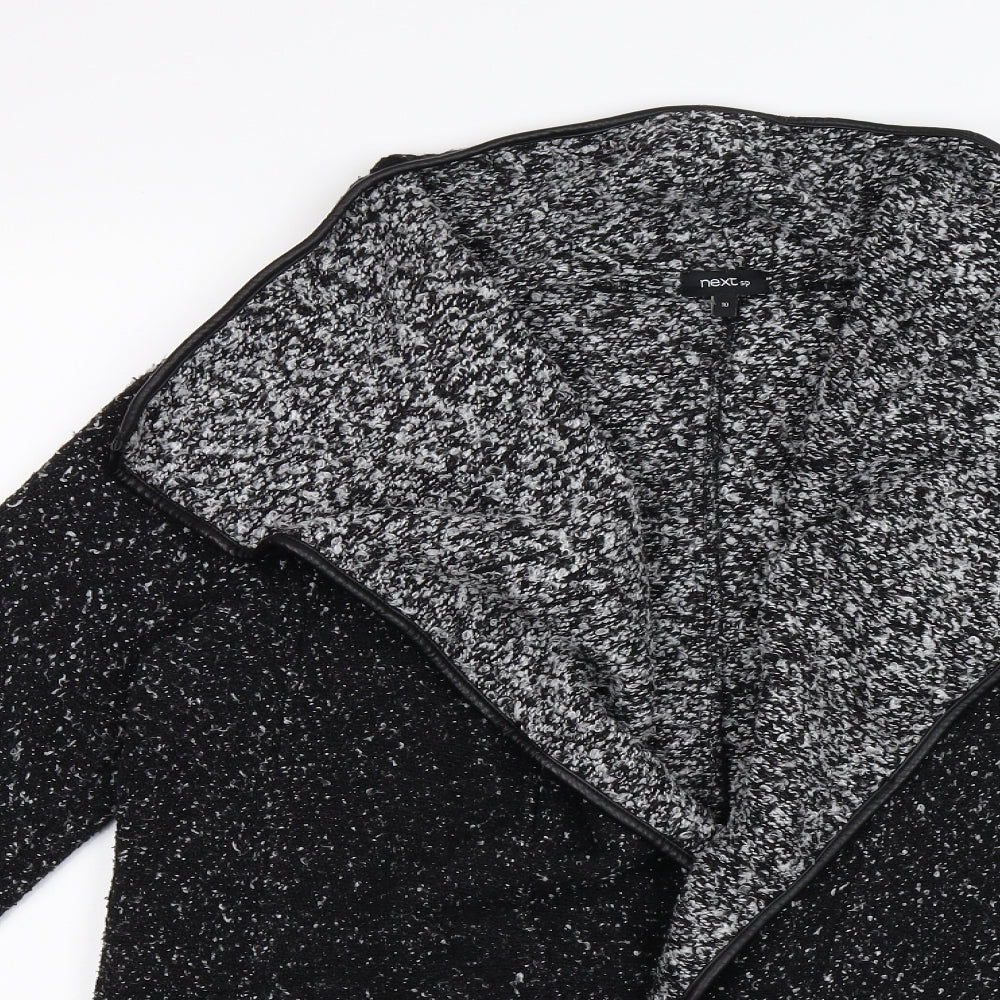 NEXT Womens Black  Knit Jacket  Size 10
