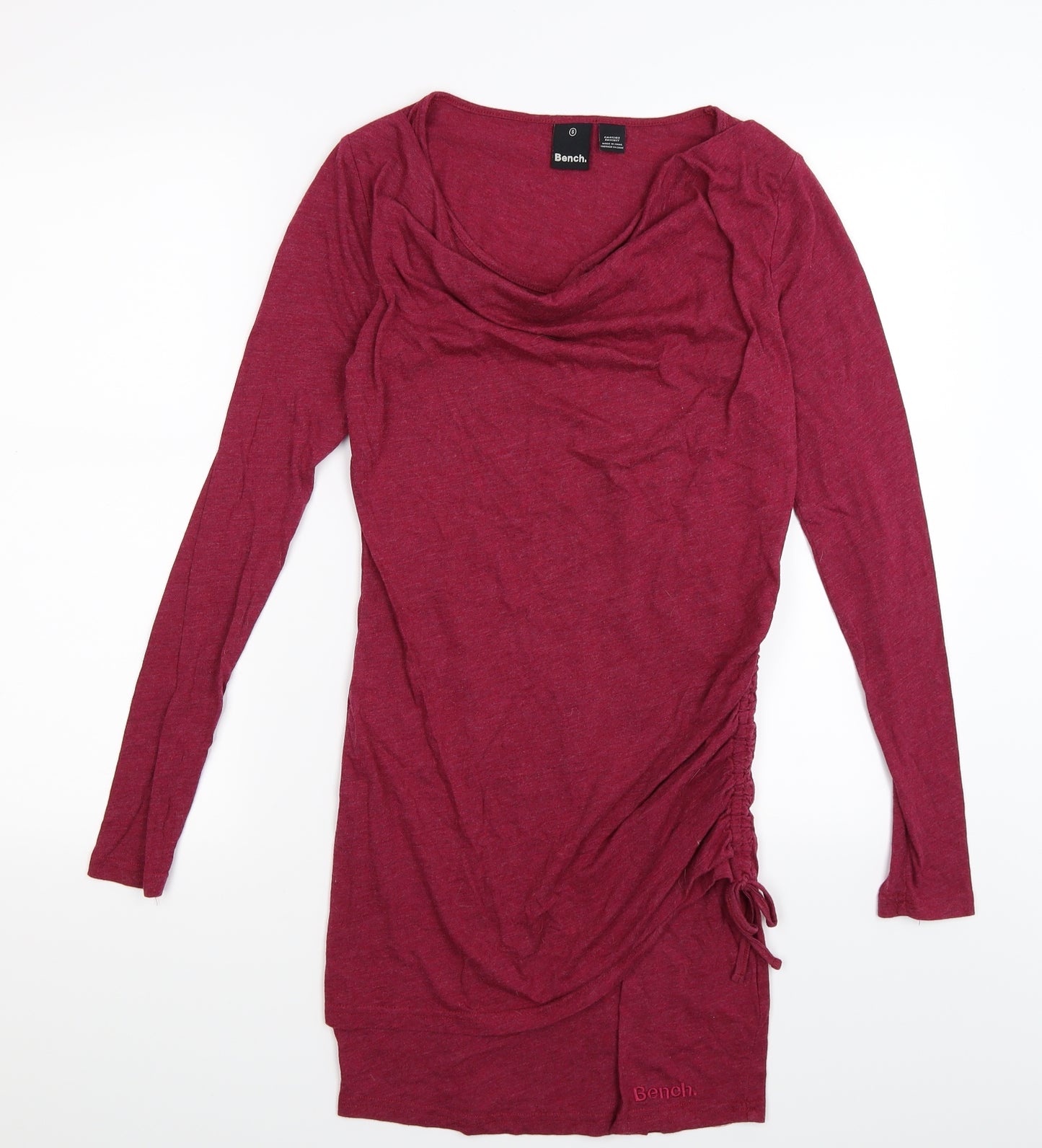 Bench Womens Red  Knit Jumper Dress  Size S