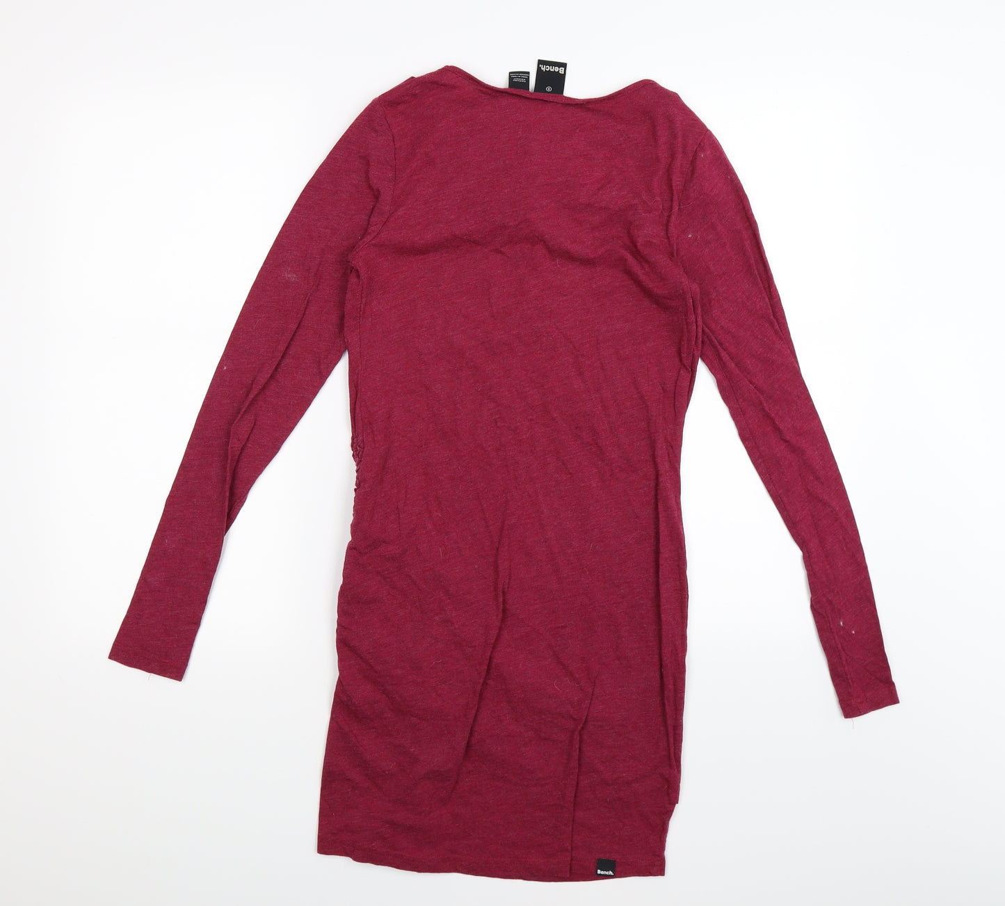 Bench Womens Red  Knit Jumper Dress  Size S