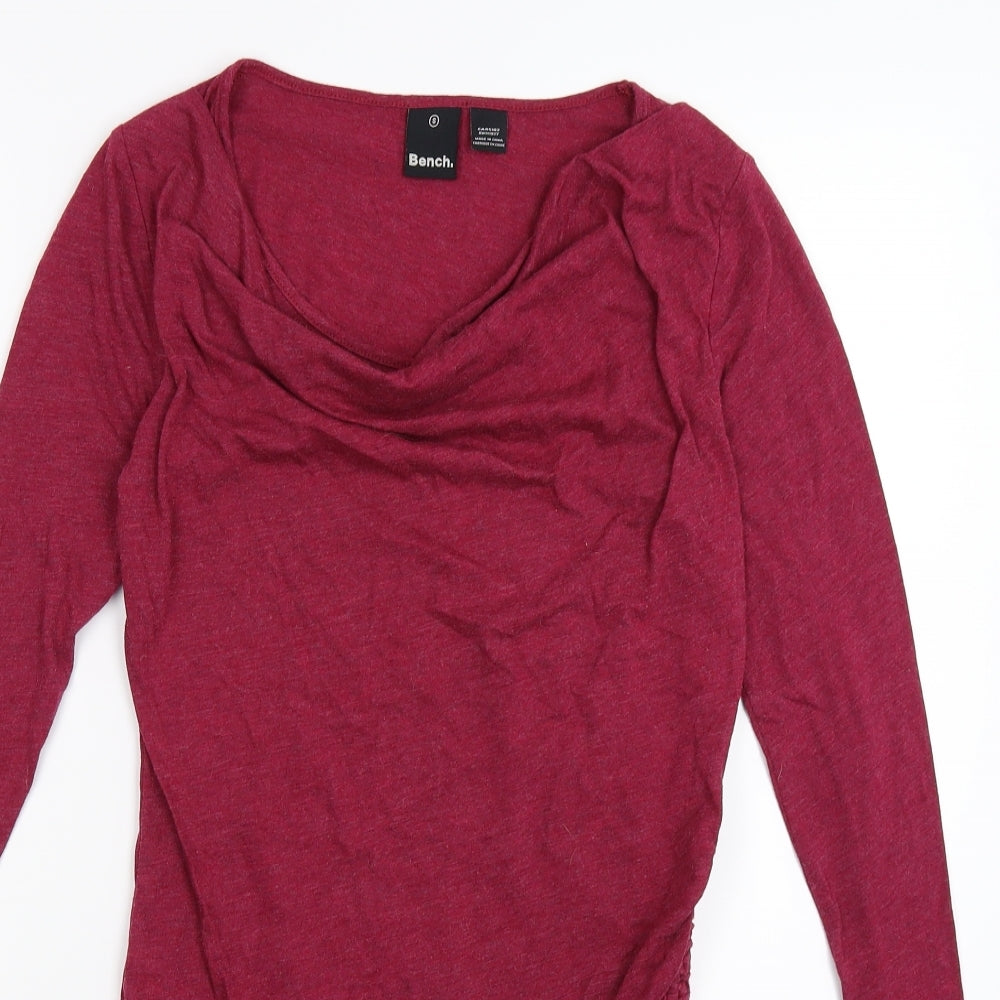 Bench Womens Red  Knit Jumper Dress  Size S