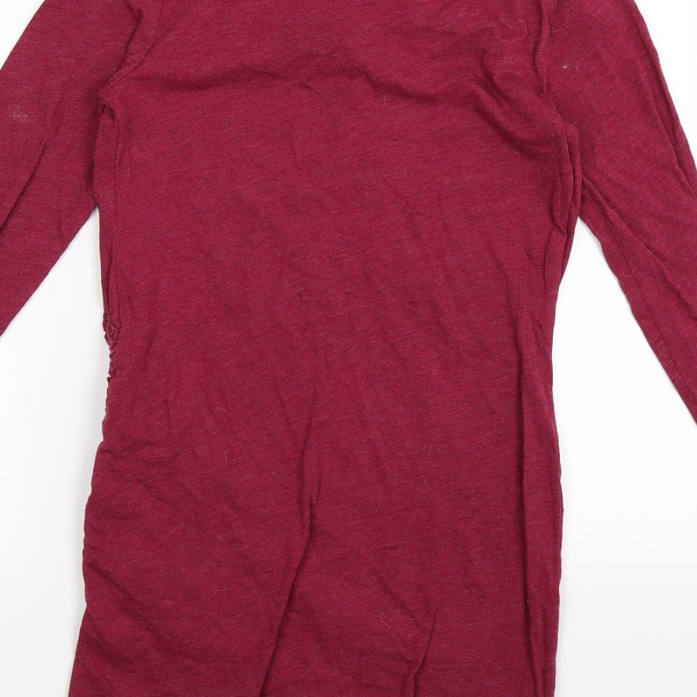 Bench Womens Red  Knit Jumper Dress  Size S