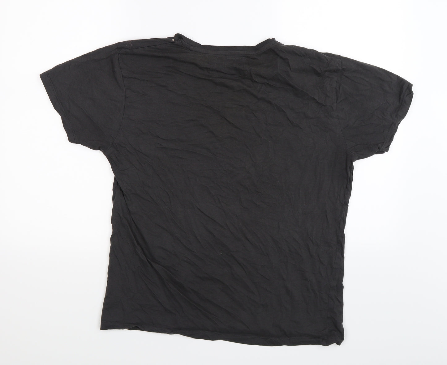 Cedarwood State Mens Grey    T-Shirt Size L  - DISTRESSEDROCK REBEL