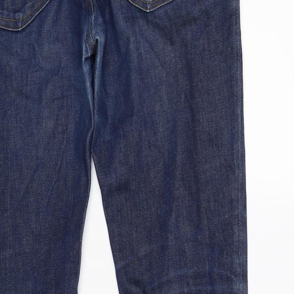 BLA KONST Mens Blue  Denim Straight Jeans Size 36 L34 in - MADE IN ITALY