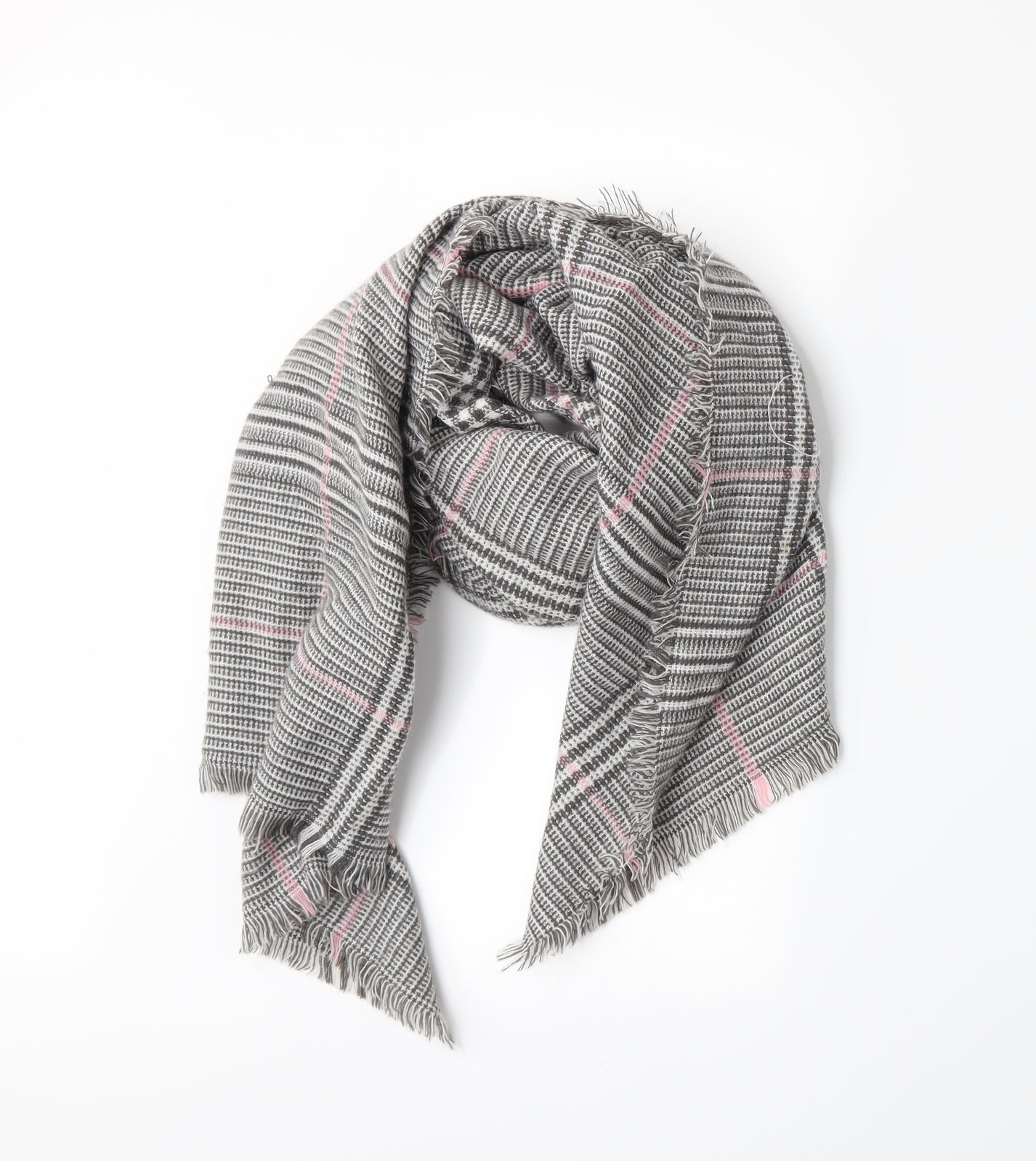 Dorothy Perkins Womens Grey Houndstooth   Scarf