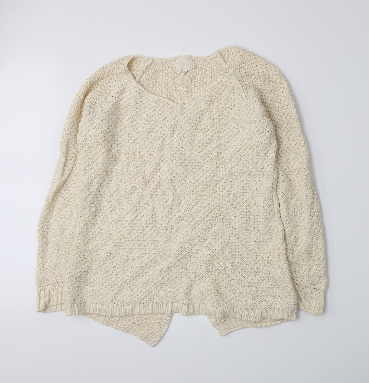 New Look Womens Beige  Knit Pullover Jumper Size 12