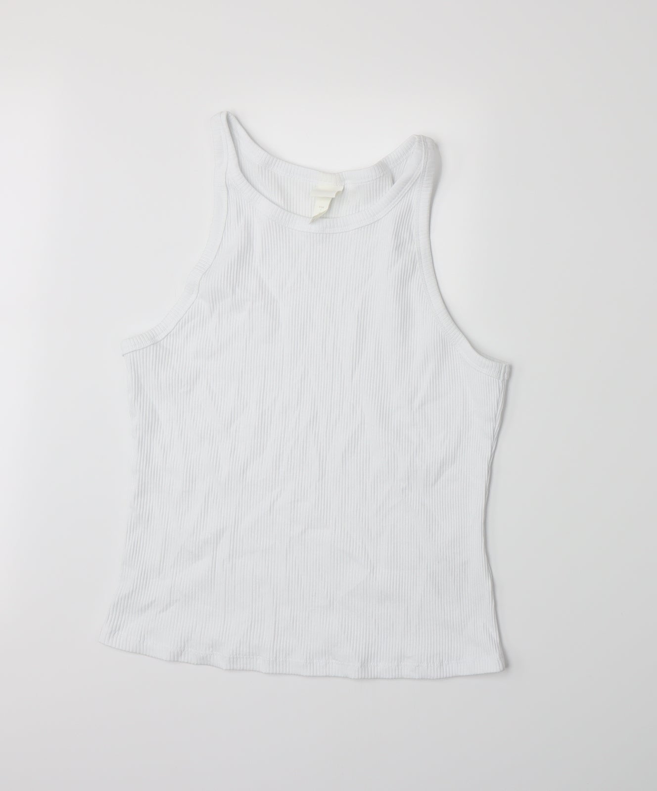 H&M Womens White   Basic Tank Size M